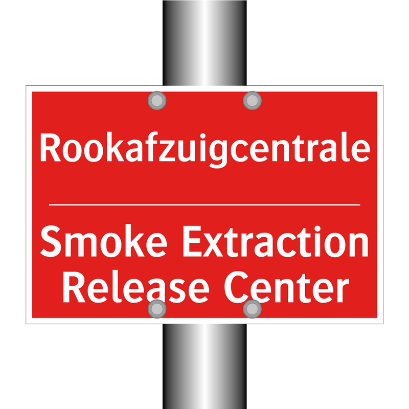 Rookafzuigcentrale - Smoke Extraction Release Center