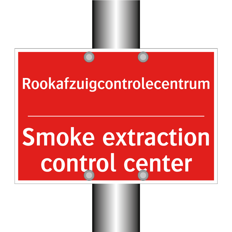 Rookafzuigcontrolecentrum - Smoke extraction control center