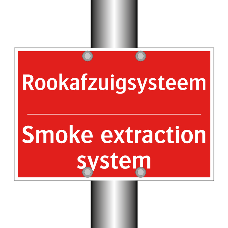 Rookafzuigsysteem - Smoke extraction system