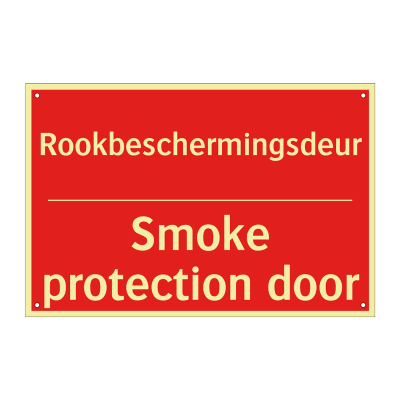 Rookbeschermingsdeur - Smoke protection door