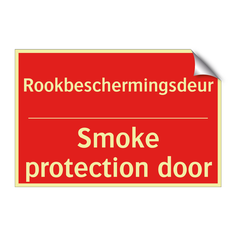 Rookbeschermingsdeur - Smoke protection door