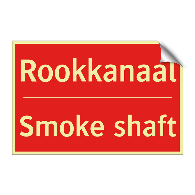 Rookkanaal - Smoke shaft