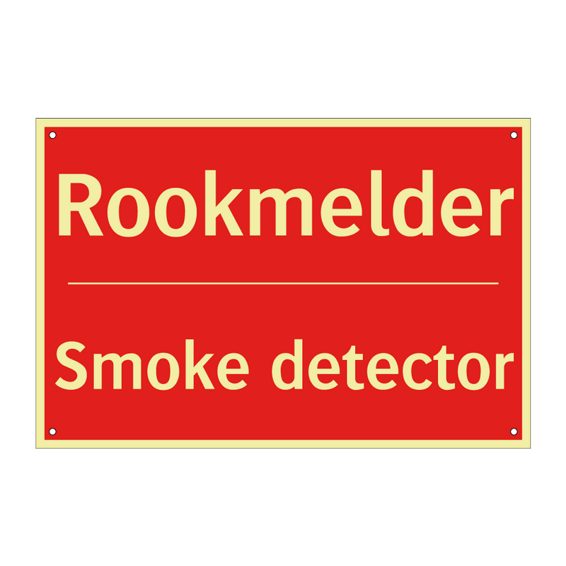 Rookmelder - Smoke detector