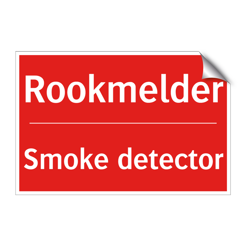 Rookmelder - Smoke detector