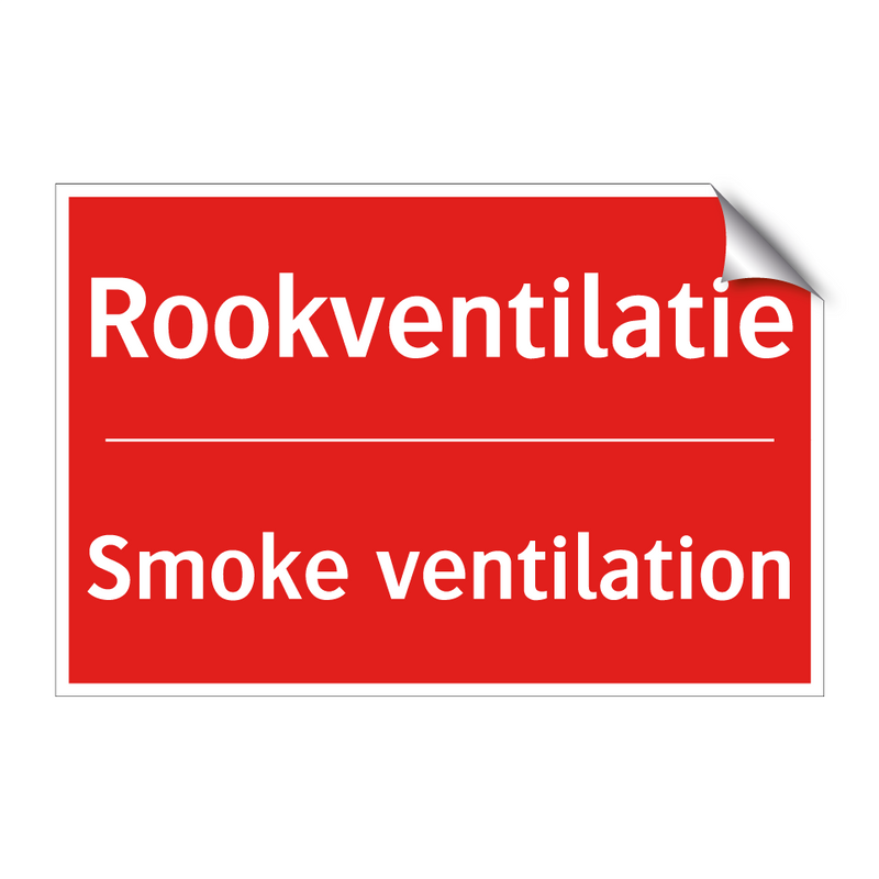 Rookventilatie - Smoke ventilation