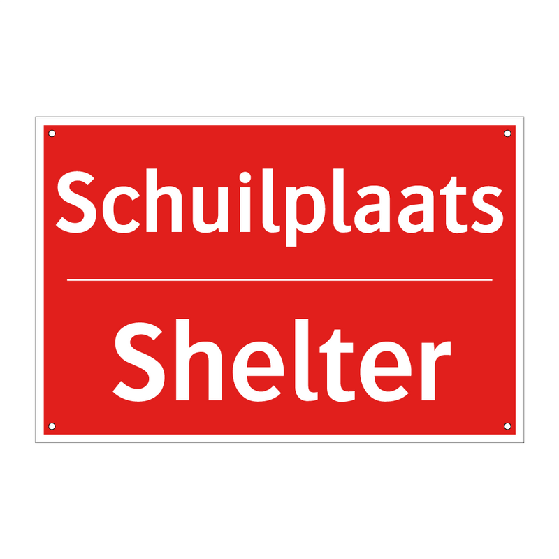 Schuilplaats - Shelter