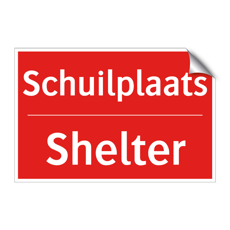 Schuilplaats - Shelter