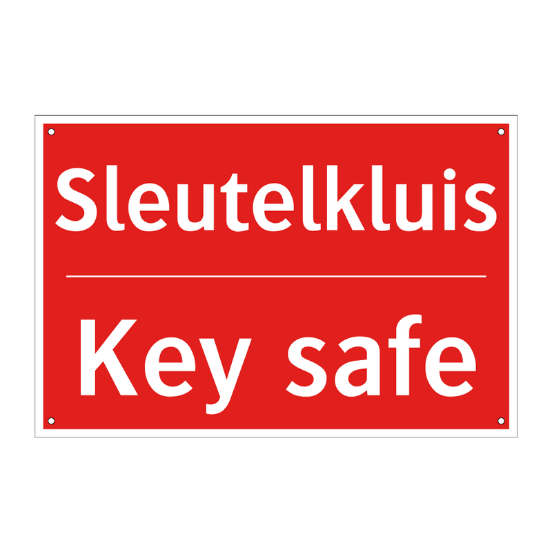 Sleutelkluis - Key safe