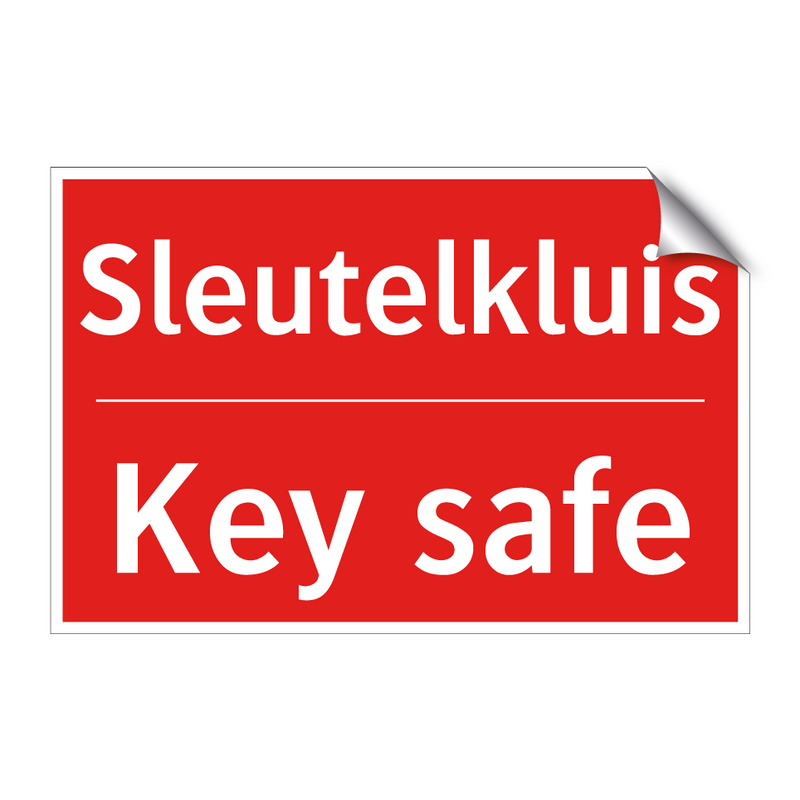 Sleutelkluis - Key safe