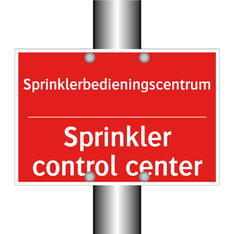 Sprinklerbedieningscentrum - Sprinkler control center