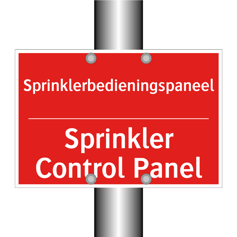 Sprinklerbedieningspaneel - Sprinkler Control Panel