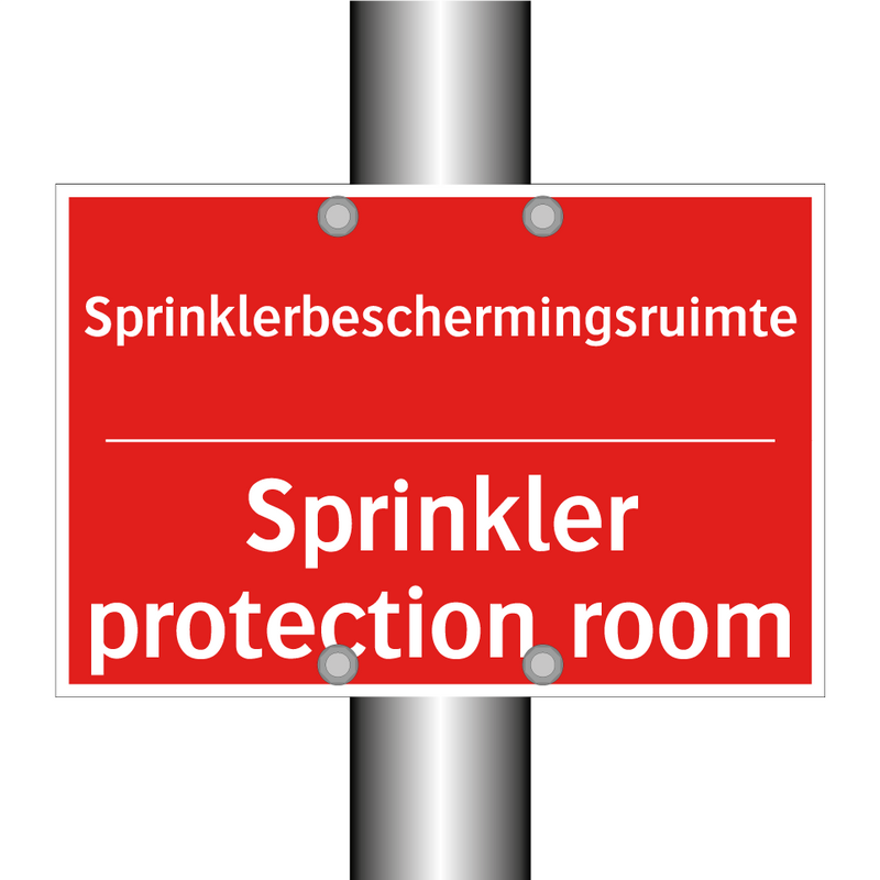 Sprinklerbeschermingsruimte - Sprinkler protection room