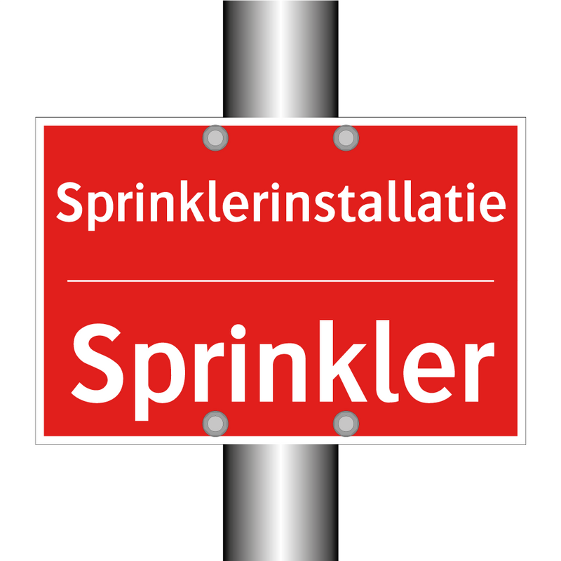 Sprinklerinstallatie - Sprinkler