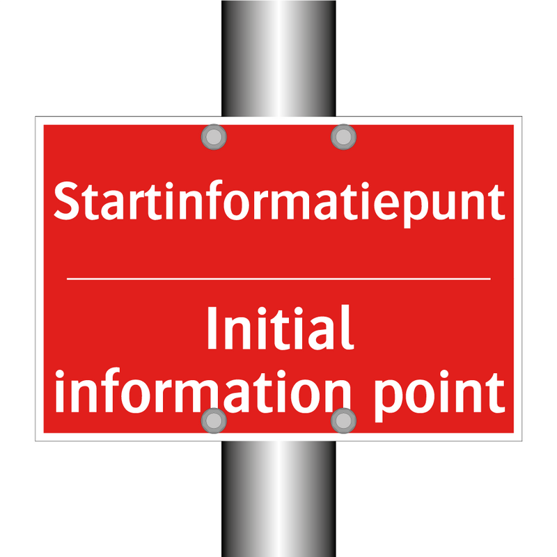 Startinformatiepunt - Initial information point