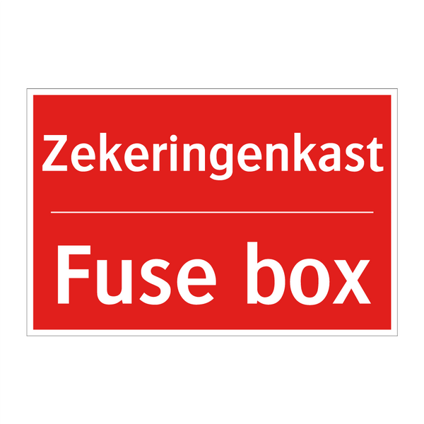 Zekeringenkast - Fuse box