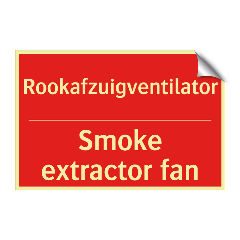 Rookafzuigventilator - Smoke extractor fan