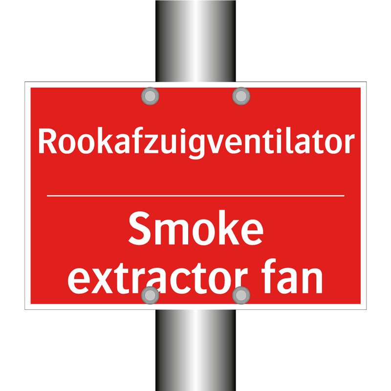 Rookafzuigventilator - Smoke extractor fan