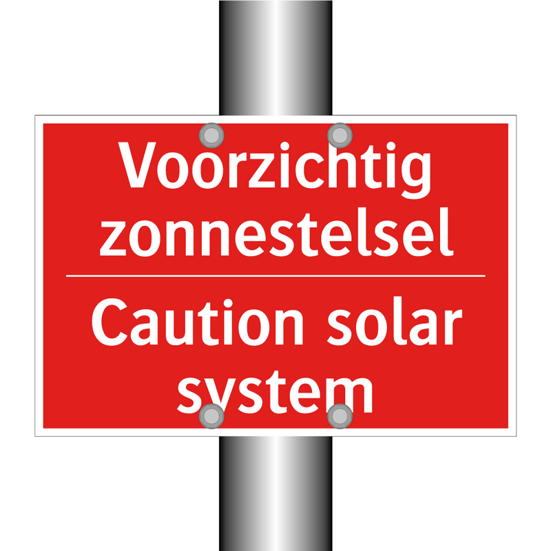 Voorzichtig zonnestelsel - Caution solar system