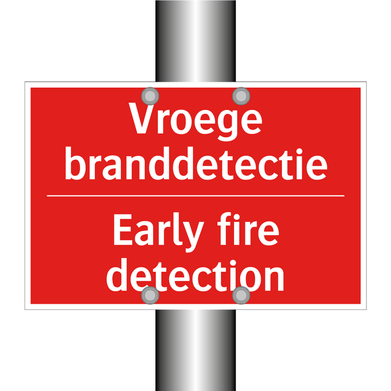 Vroege branddetectie - Early fire detection