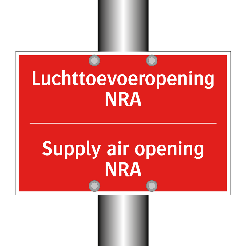 Luchttoevoeropening NRA - Supply air opening NRA