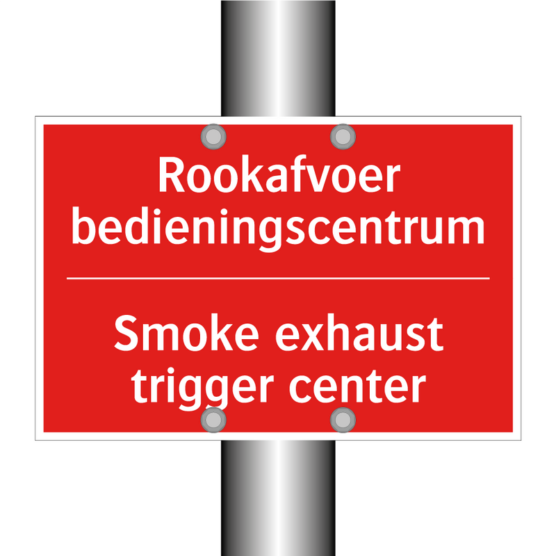 Rookafvoer bedieningscentrum - Smoke exhaust trigger center