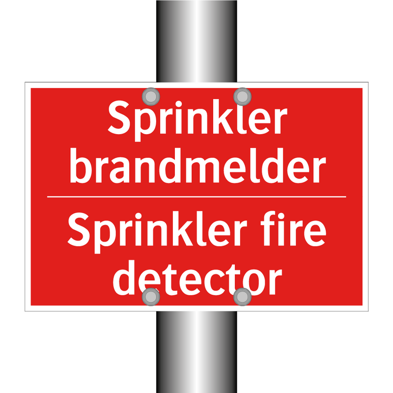 Sprinkler brandmelder - Sprinkler fire detector