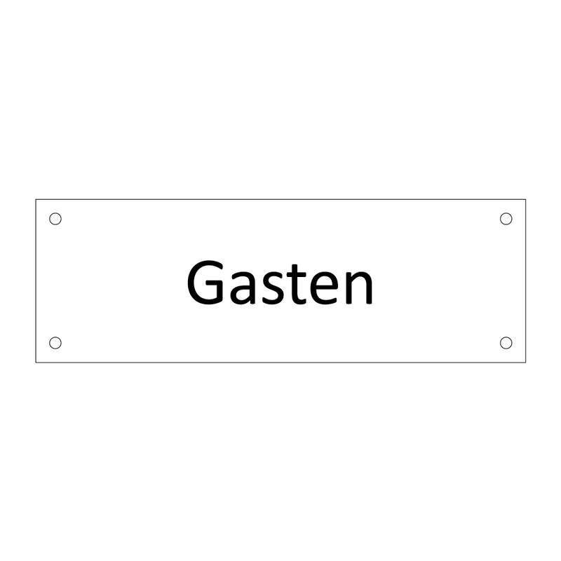 Gasten & Gasten & Gasten