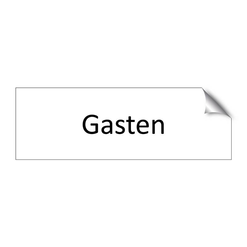 Gasten & Gasten & Gasten