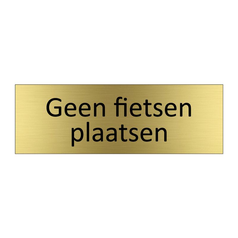 Geen fietsen plaatsen & Geen fietsen plaatsen & Geen fietsen plaatsen & Geen fietsen plaatsen