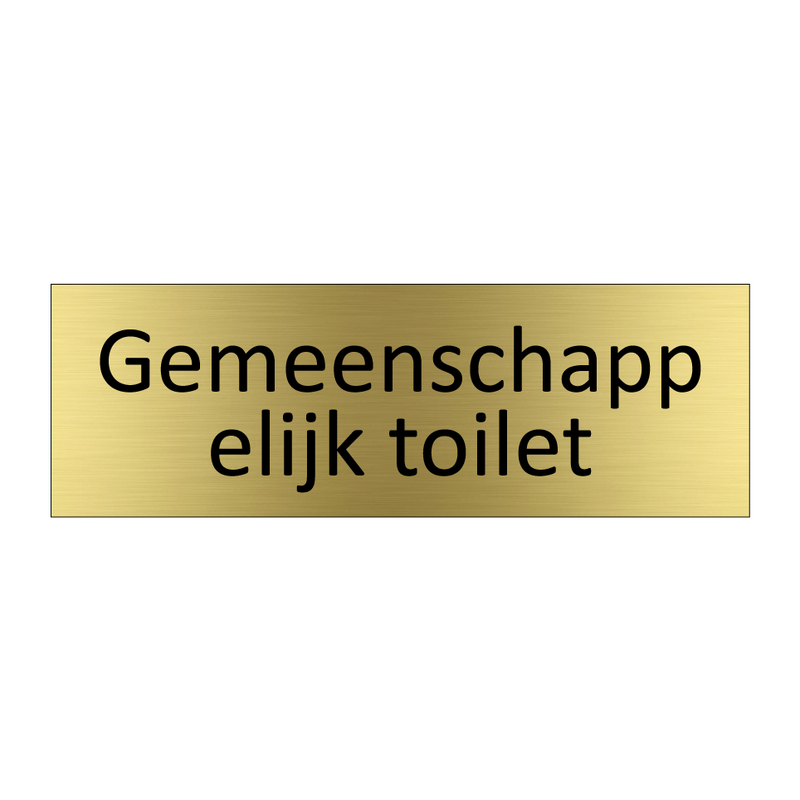 Gemeenschappelijk toilet & Gemeenschappelijk toilet & Gemeenschappelijk toilet