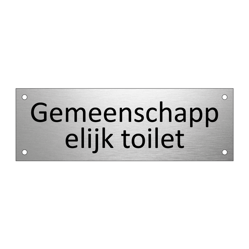 Gemeenschappelijk toilet & Gemeenschappelijk toilet & Gemeenschappelijk toilet