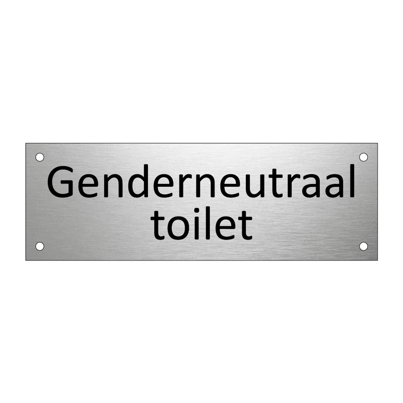 Genderneutraal toilet & Genderneutraal toilet & Genderneutraal toilet