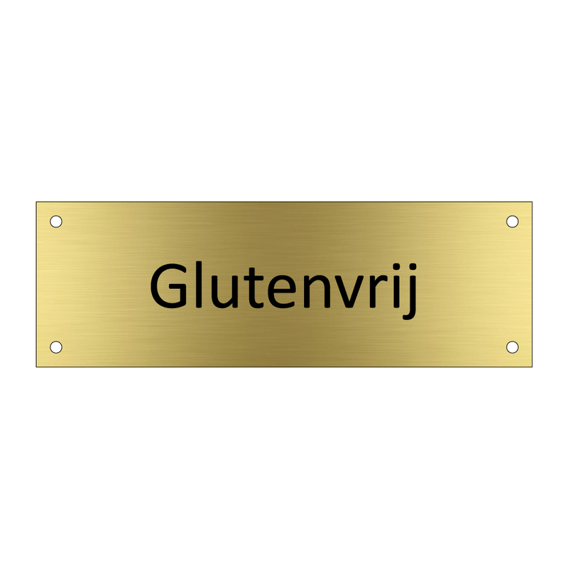 Glutenvrij & Glutenvrij & Glutenvrij