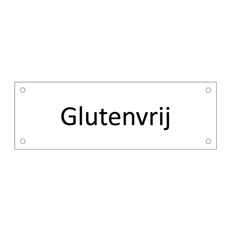 Glutenvrij & Glutenvrij & Glutenvrij