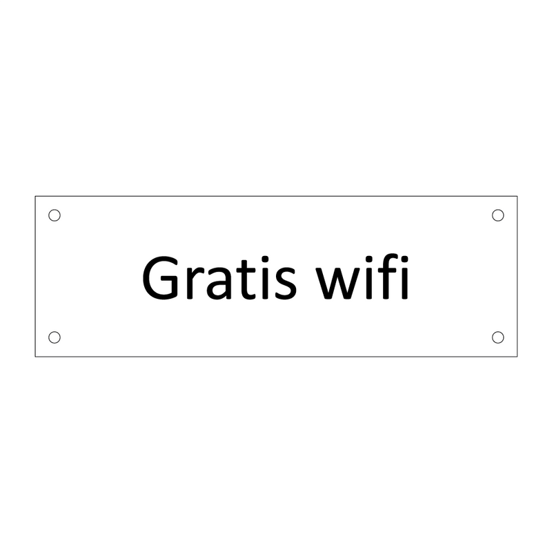 Gratis wifi & Gratis wifi & Gratis wifi