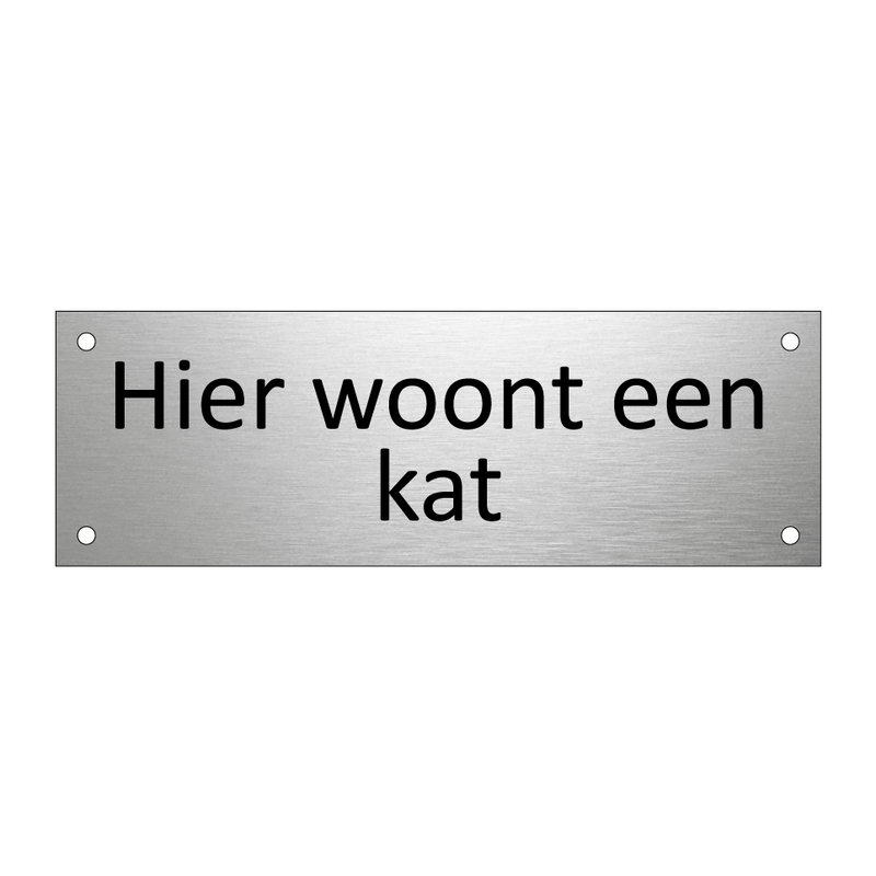 Hier woont een kat & Hier woont een kat & Hier woont een kat