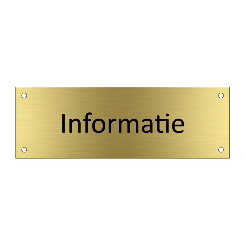 Informatie & Informatie & Informatie