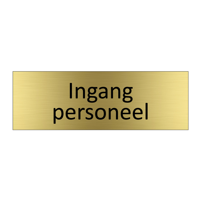 Ingang personeel & Ingang personeel & Ingang personeel & Ingang personeel & Ingang personeel