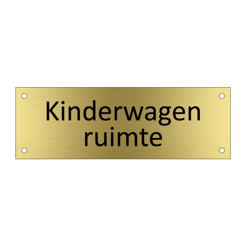 Kinderwagen ruimte & Kinderwagen ruimte & Kinderwagen ruimte