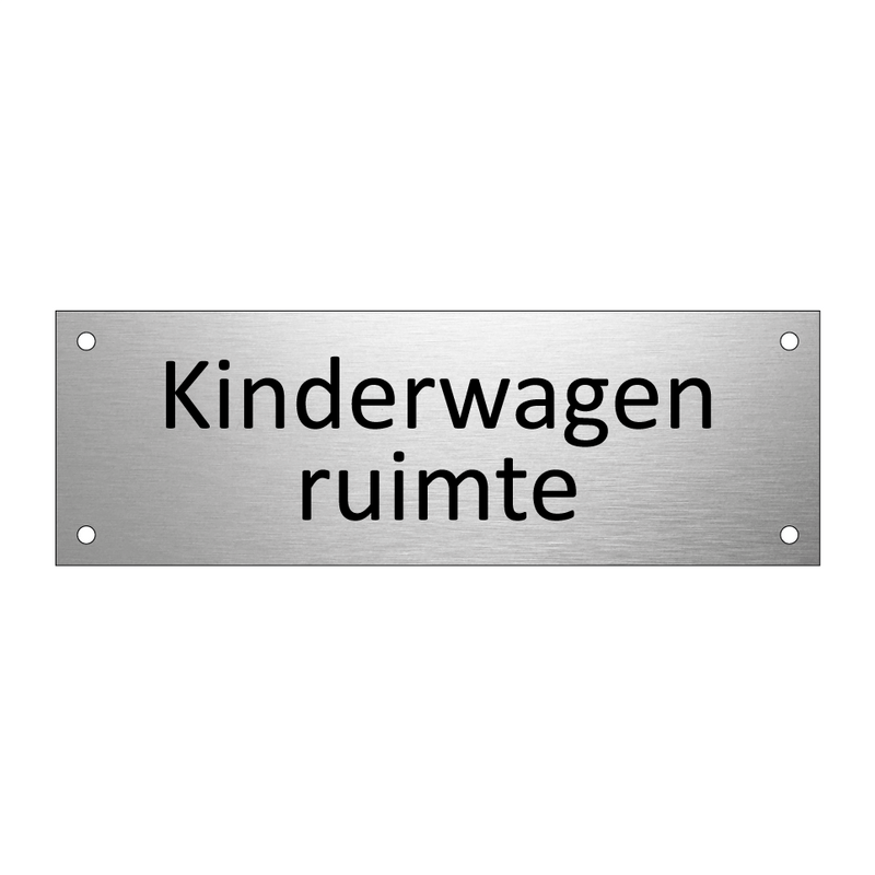 Kinderwagen ruimte & Kinderwagen ruimte & Kinderwagen ruimte