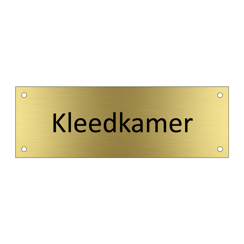 Kleedkamer & Kleedkamer & Kleedkamer