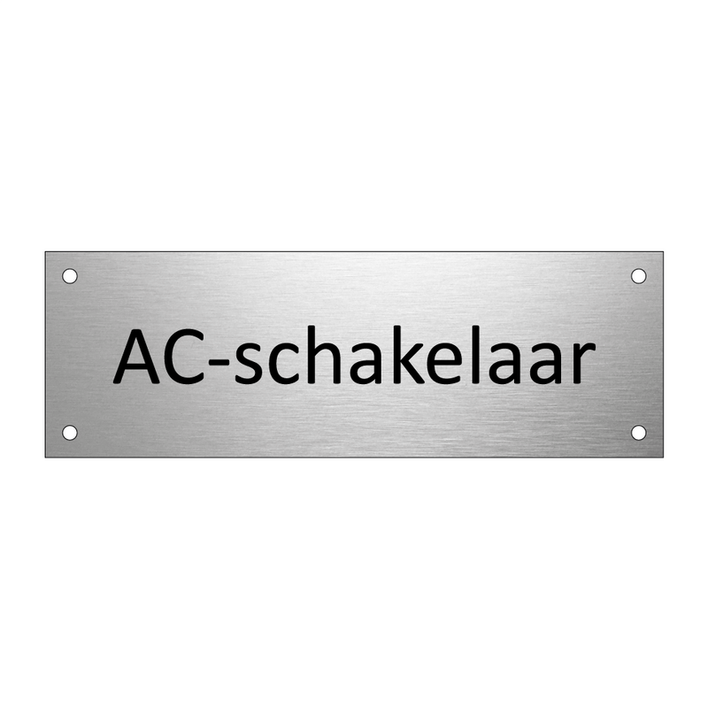 AC-schakelaar & AC-schakelaar & AC-schakelaar