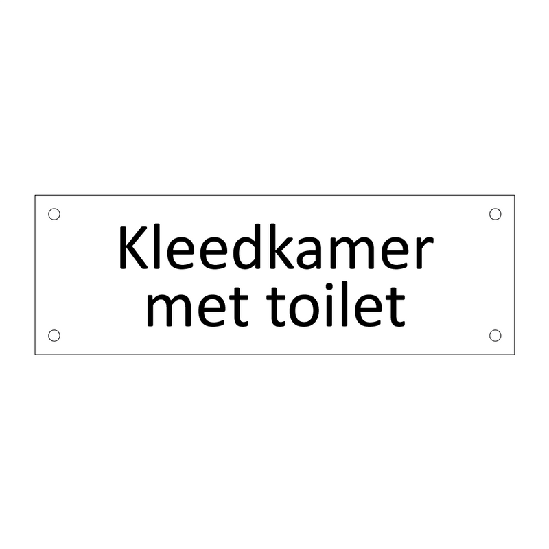 Kleedkamer met toilet & Kleedkamer met toilet & Kleedkamer met toilet