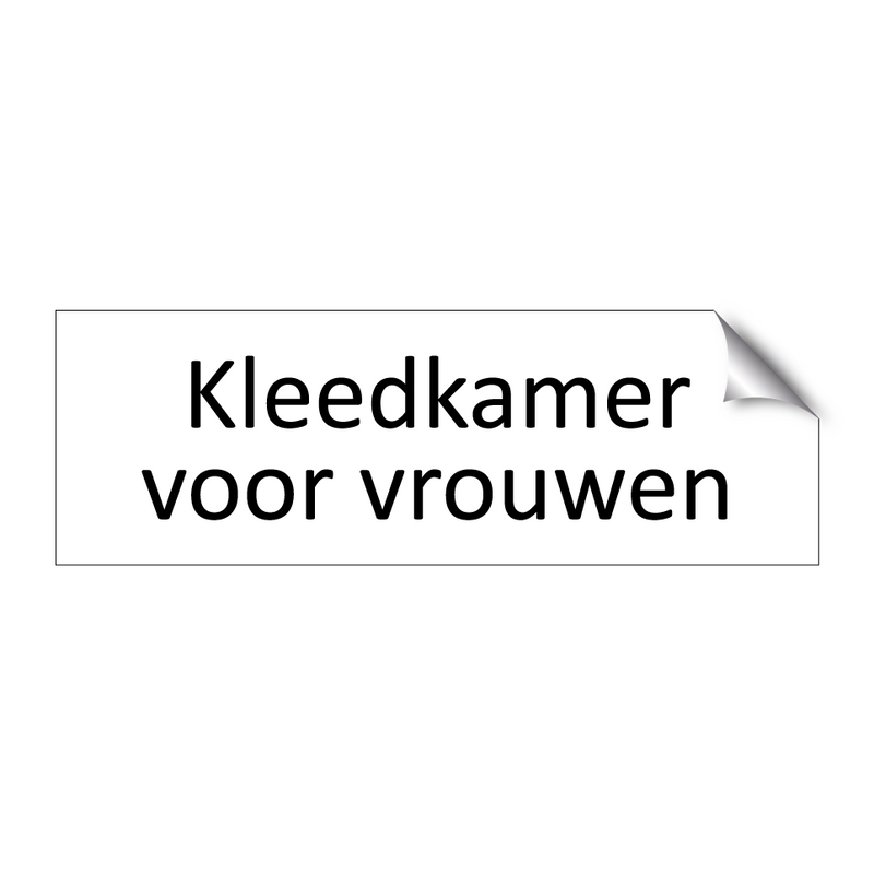 Kleedkamer voor vrouwen & Kleedkamer voor vrouwen & Kleedkamer voor vrouwen