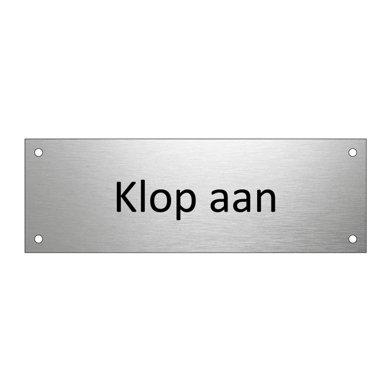 Klop aan & Klop aan & Klop aan