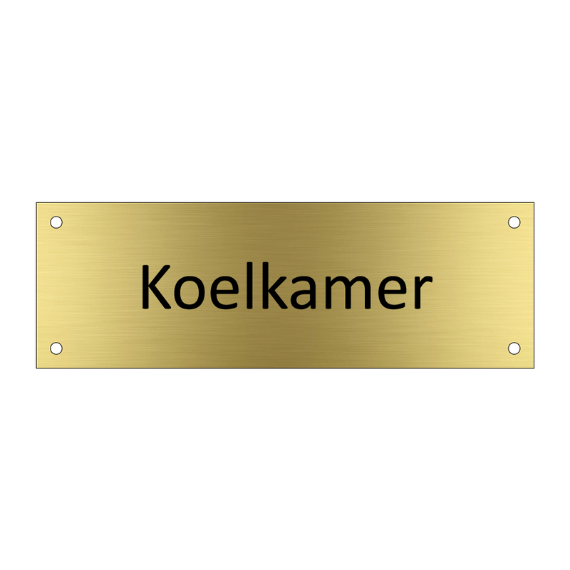 Koelkamer & Koelkamer & Koelkamer