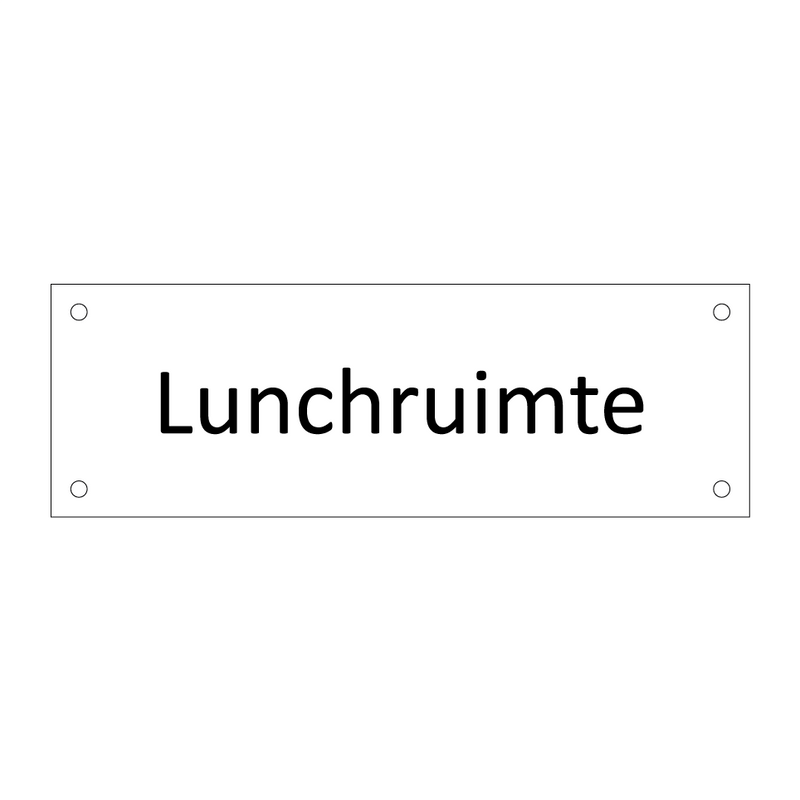 Lunchruimte & Lunchruimte & Lunchruimte