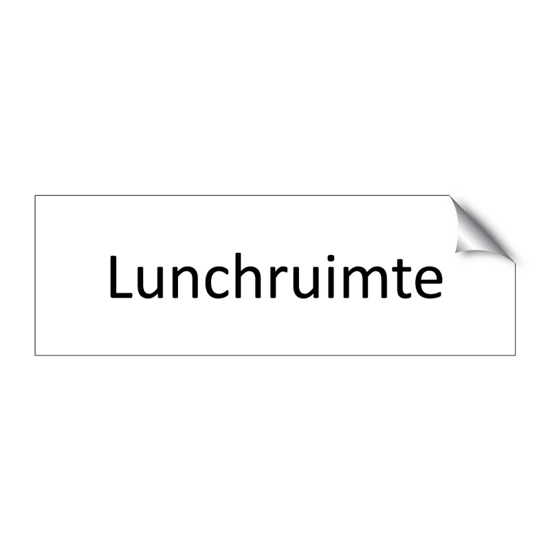 Lunchruimte & Lunchruimte & Lunchruimte