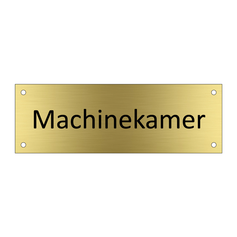 Machinekamer & Machinekamer & Machinekamer