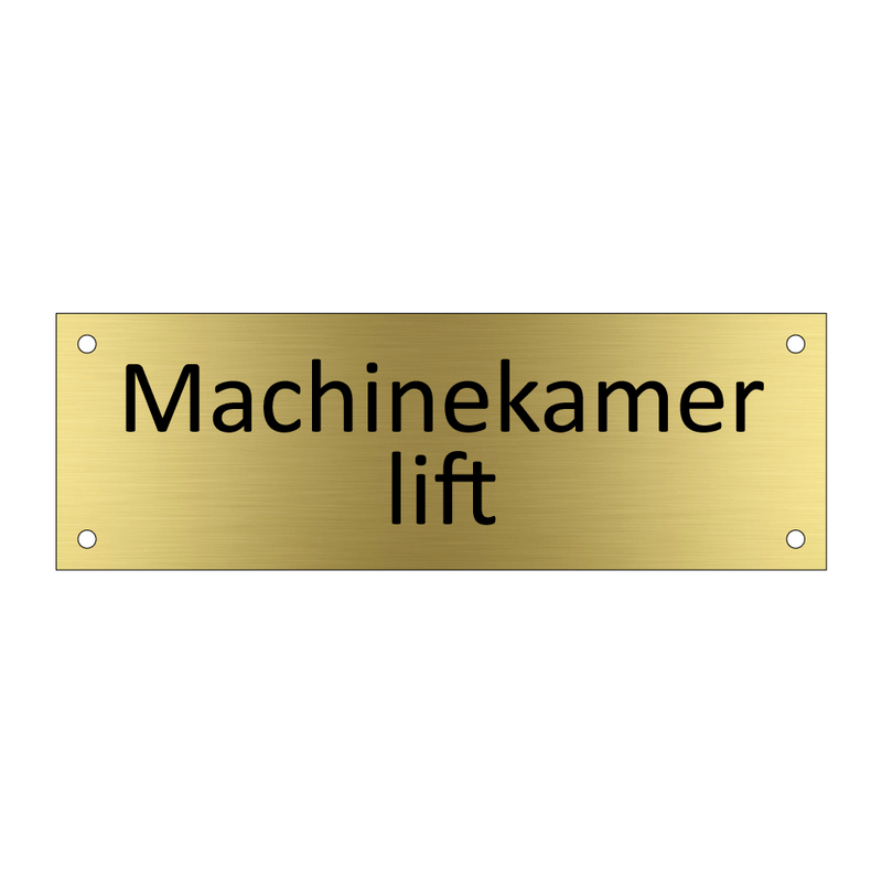 Machinekamer lift & Machinekamer lift & Machinekamer lift